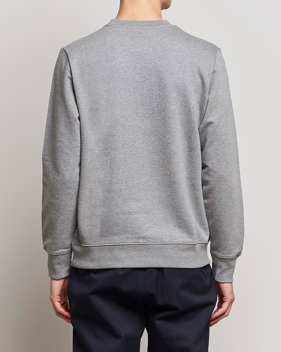 Mies | Puserot | PS Paul Smith | Zebra Organic Cotton Sweatshirt Grey Melange