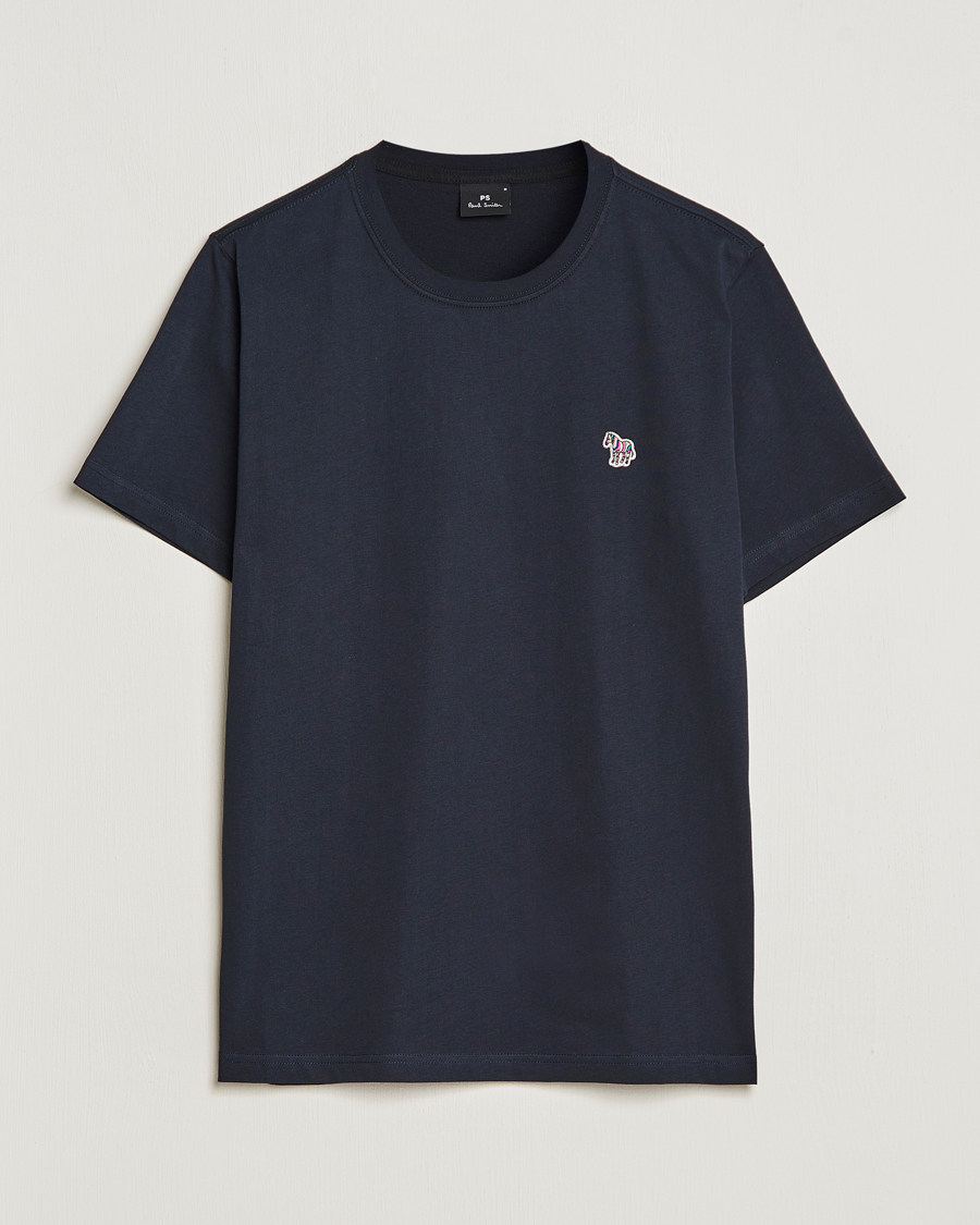 Mies | T-paidat | PS Paul Smith | Organic Cotton Zebra T-Shirt Navy