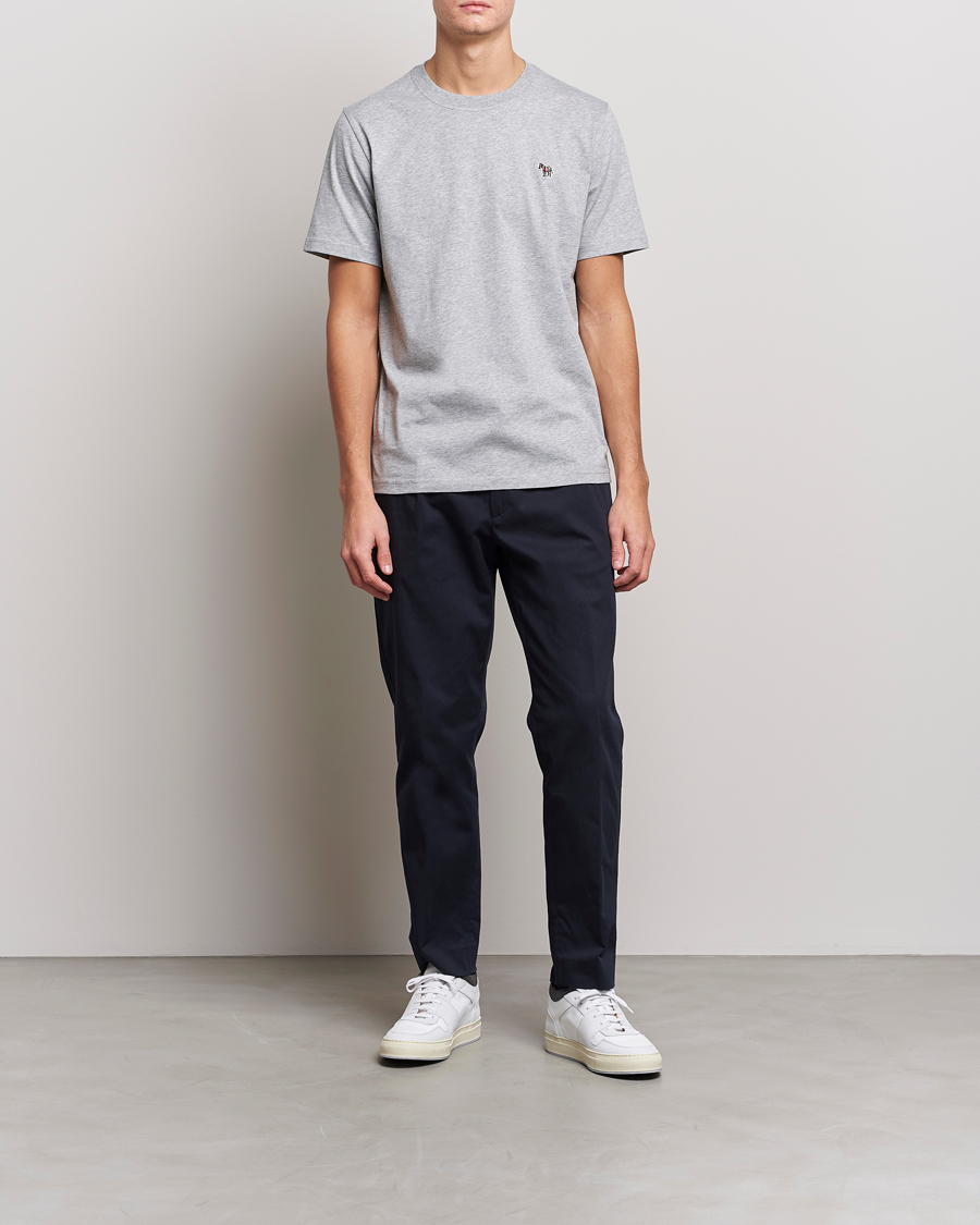 Mies | T-paidat | PS Paul Smith | Organic Cotton Zebra T-Shirt Grey