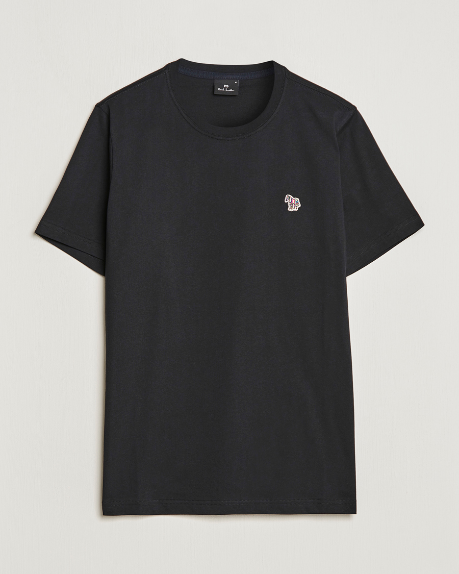 Mies | Mustat t-paidat | PS Paul Smith | Classic Organic Cotton Zebra T-Shirt Black