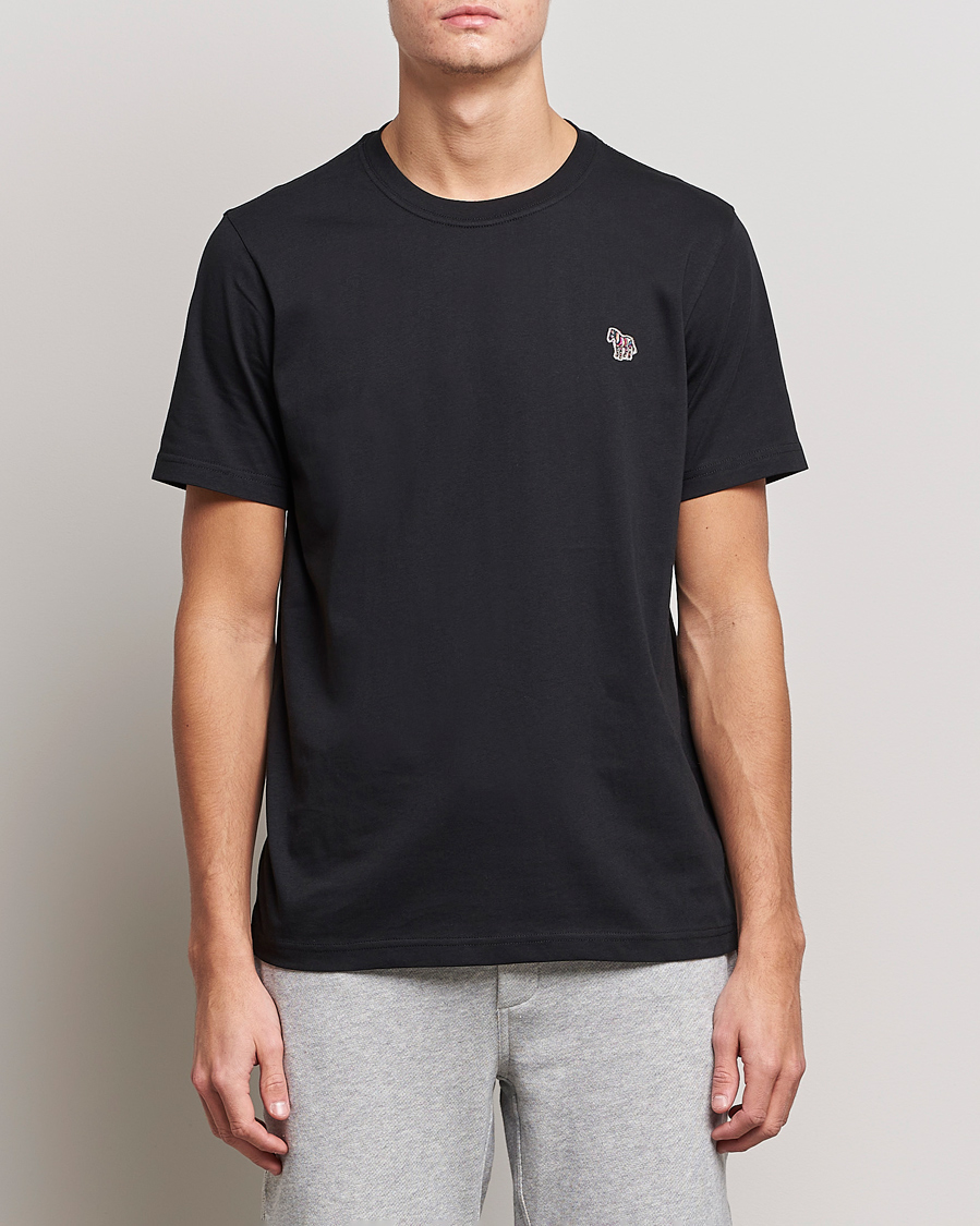 Mies | T-paidat | PS Paul Smith | Classic Organic Cotton Zebra T-Shirt Black