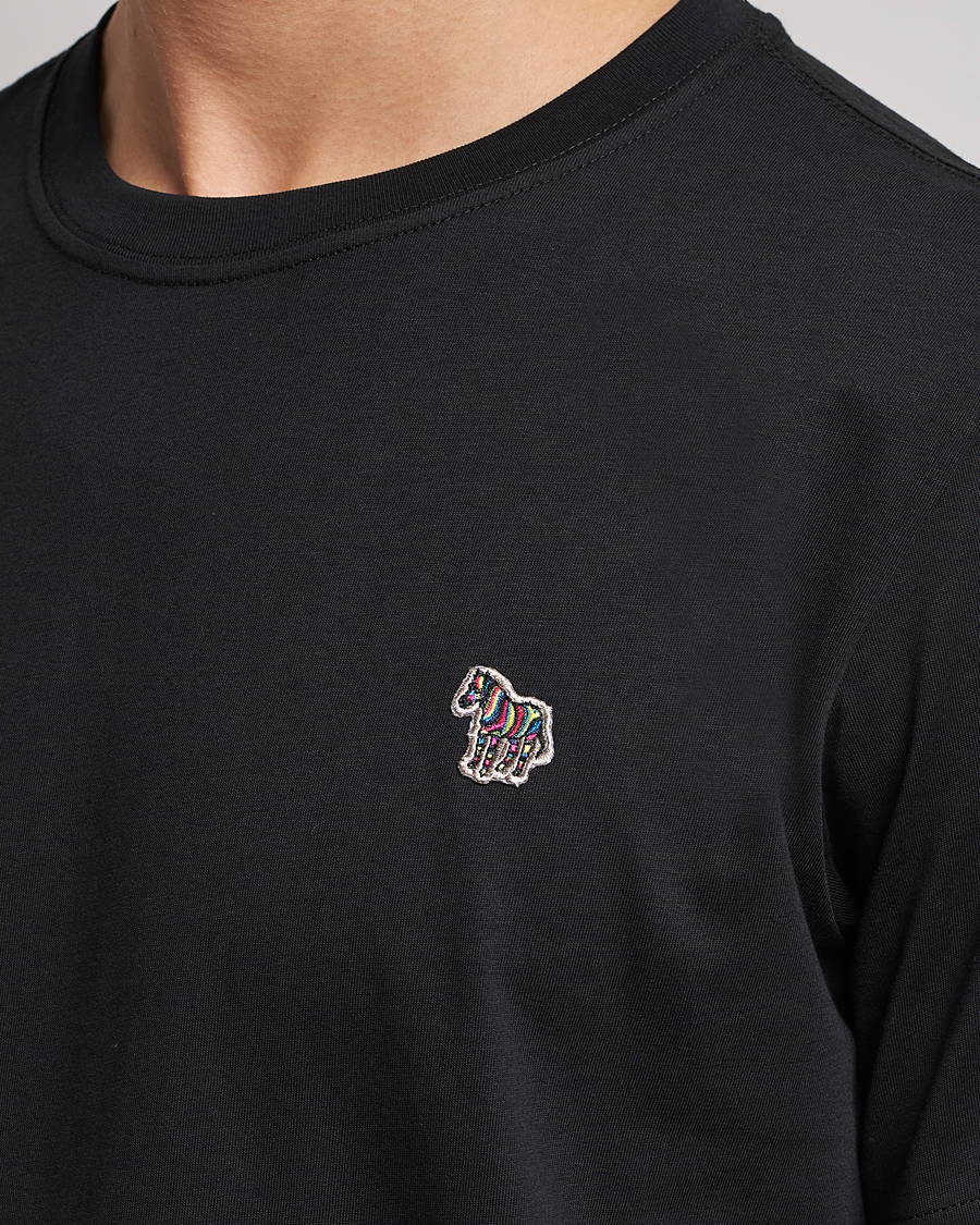 Mies | T-paidat | PS Paul Smith | Classic Organic Cotton Zebra T-Shirt Black