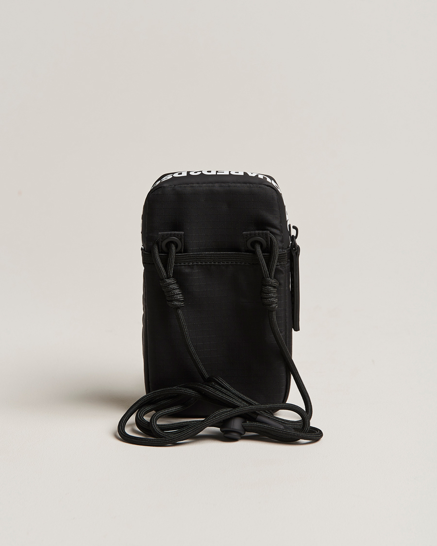 Mies | Dsquared2 Ripstop Phone Neck Pouch Black | Dsquared2 | Ripstop Phone Neck Pouch Black