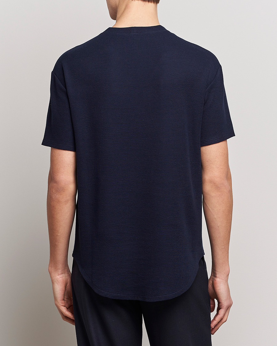 Mies | T-paidat | Giorgio Armani | Cotton/Cashmere T-Shirt Navy