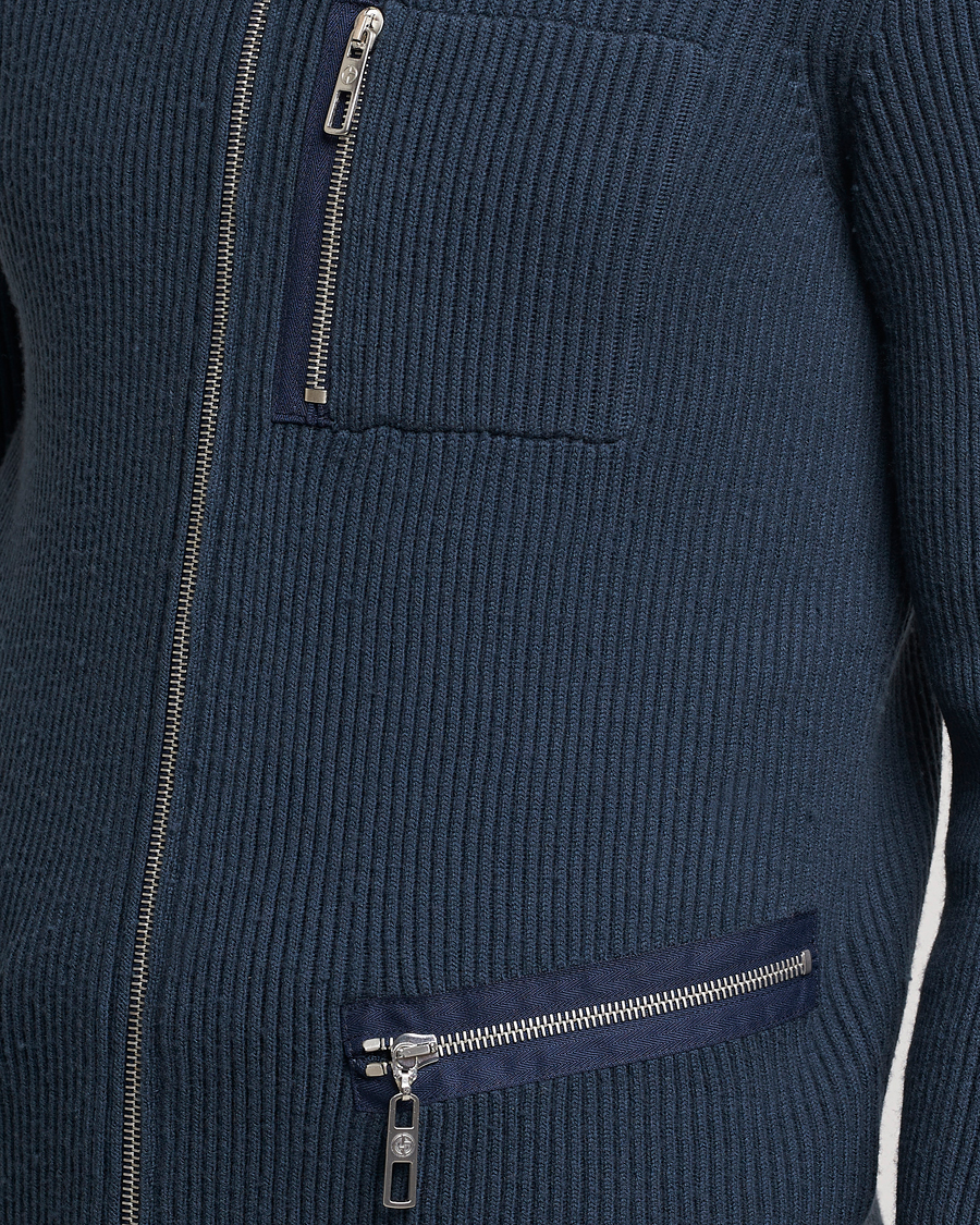 Mies | Puserot | Giorgio Armani | Cardigan Zip Jacket Navy