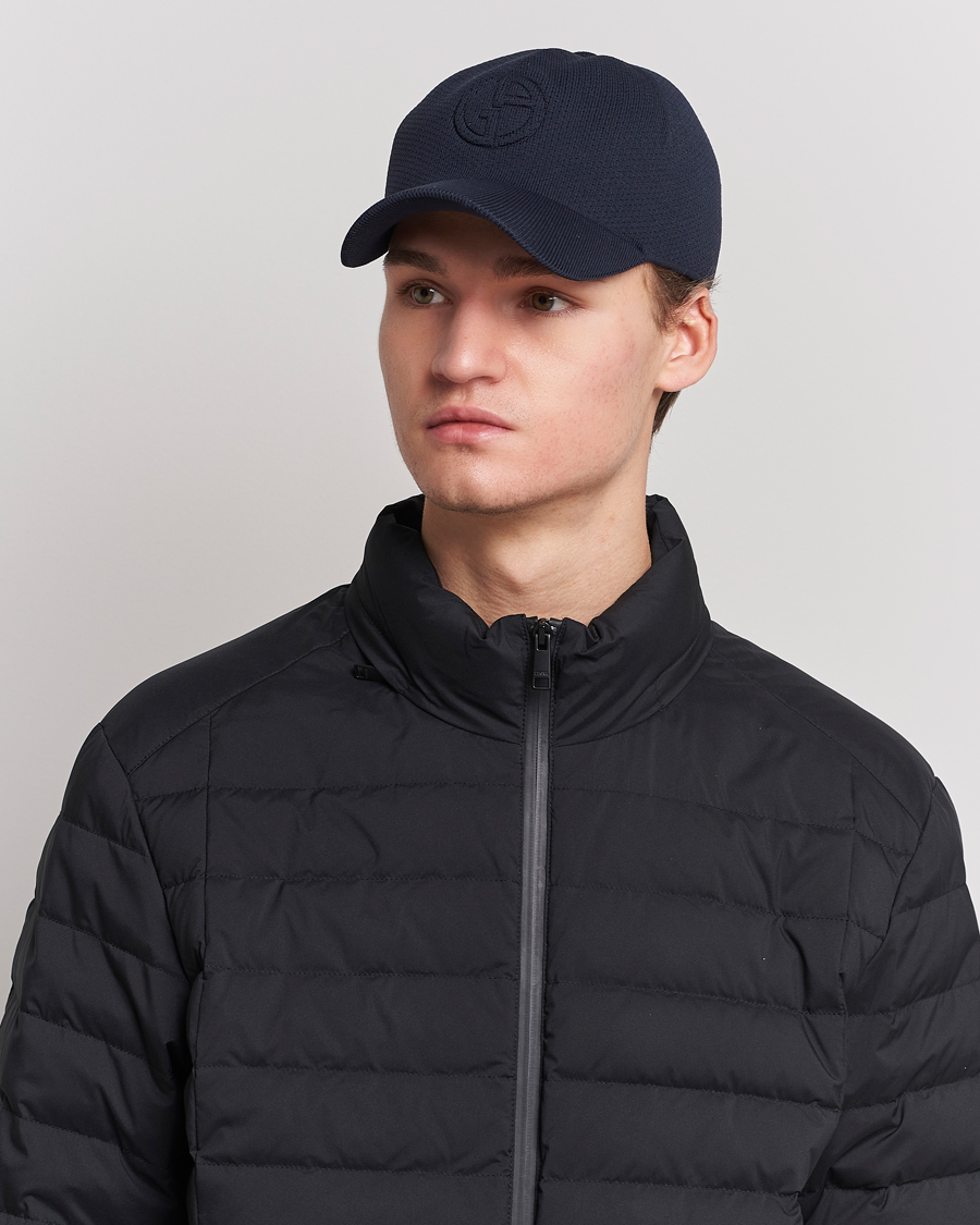 Mies | Giorgio Armani Soft Mesh Baseball Cap Navy | Giorgio Armani | Soft Mesh Baseball Cap Navy