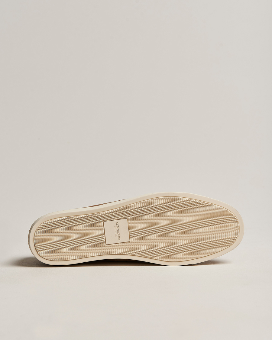 Mies | Giorgio Armani Suede Casual Shoe Brown | Giorgio Armani | Suede Casual Shoe Brown