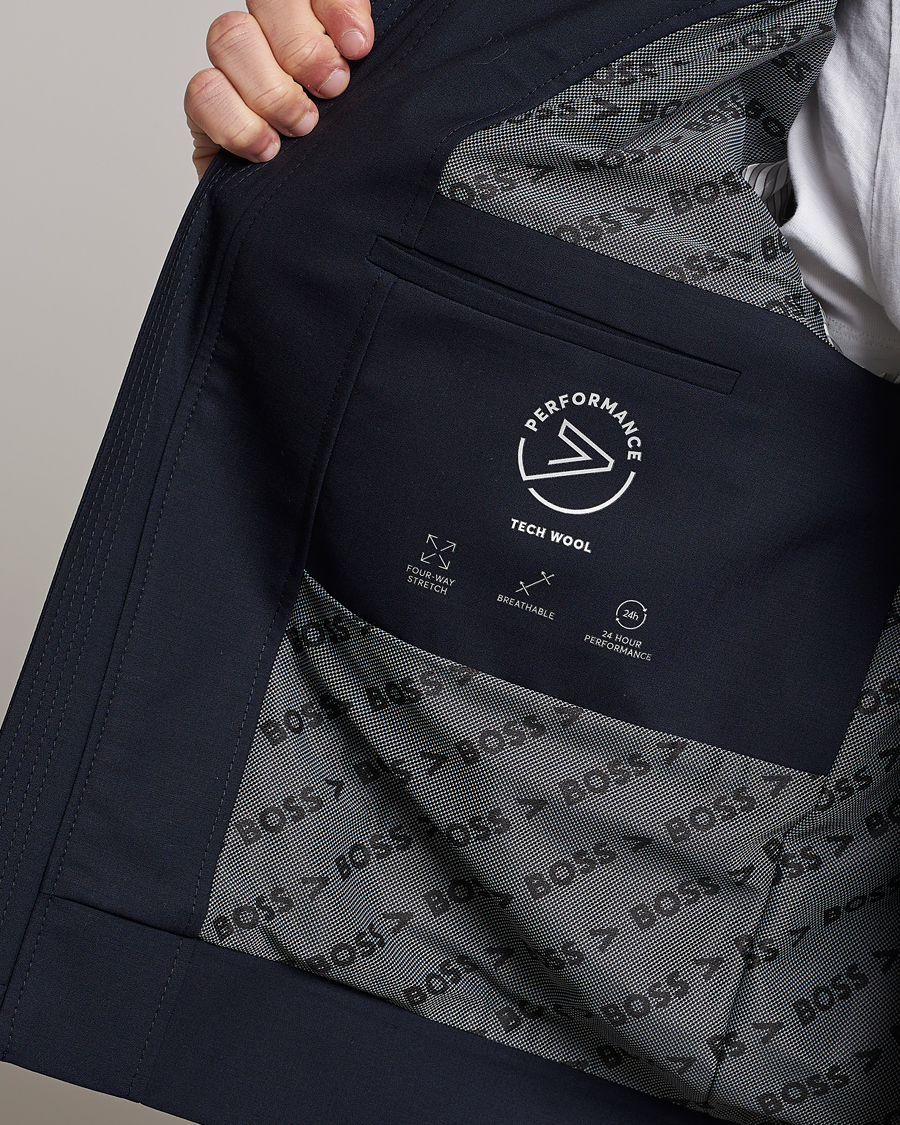 Mies | Takit | BOSS BLACK | Hanry Wing Jacket Dark Blue