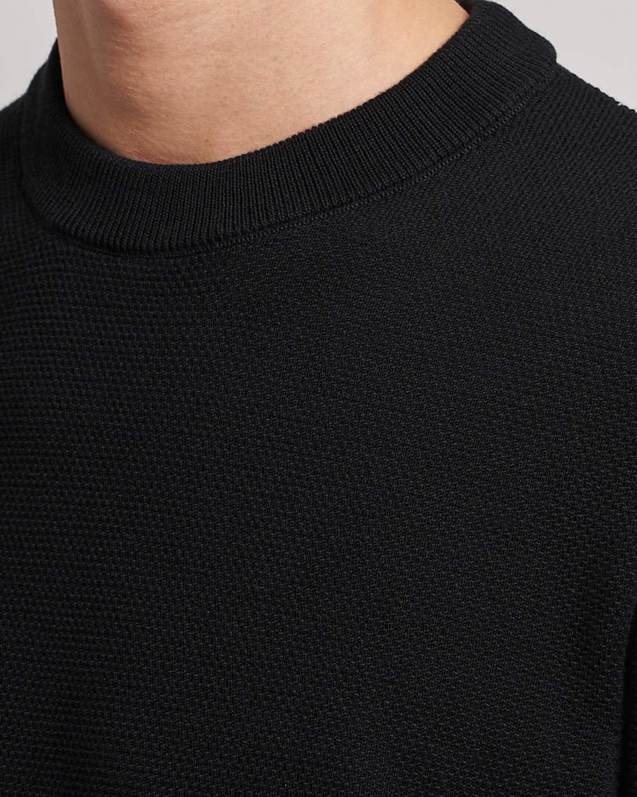 Mies | Puserot | BOSS BLACK | Ecaio Knitted Sweater Black