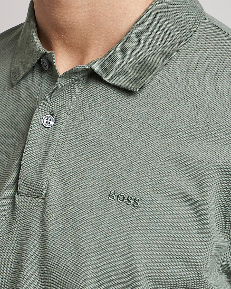 Mies | Pikeet | BOSS BLACK | Pallas Polo Open Green