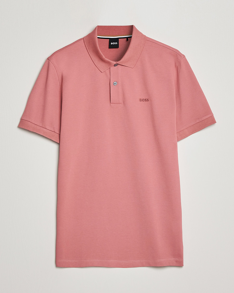Mies | Pikeet | BOSS BLACK | Pallas Polo Open Pink