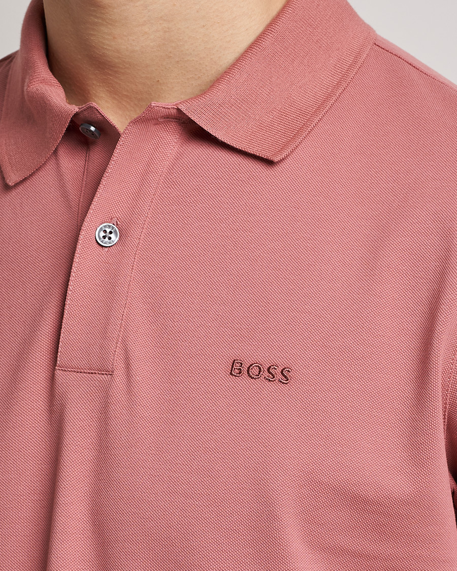 Mies | Pikeet | BOSS BLACK | Pallas Polo Open Pink