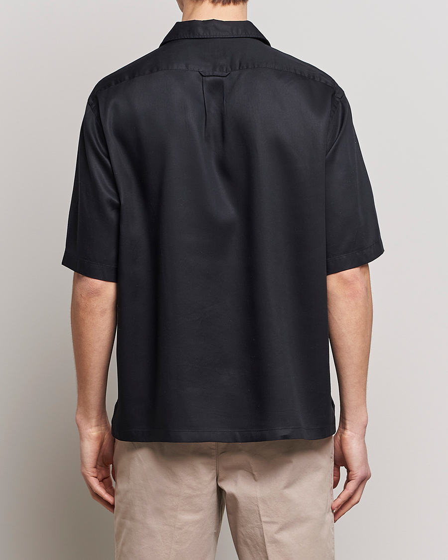 Mies | Kauluspaidat | BOSS BLACK | Lars Resort Collar Short Sleeve Black