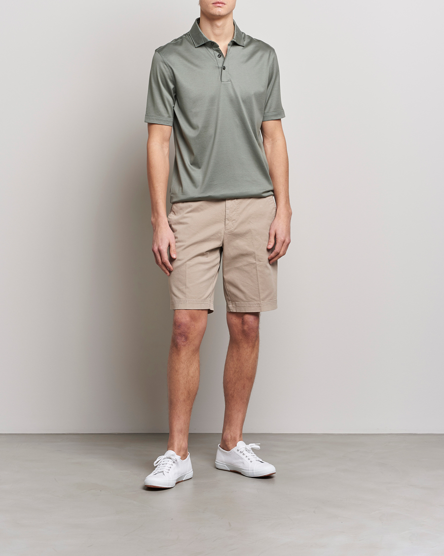 Mies | Shortsit | BOSS BLACK | Slice Chino Shorts Open Beige