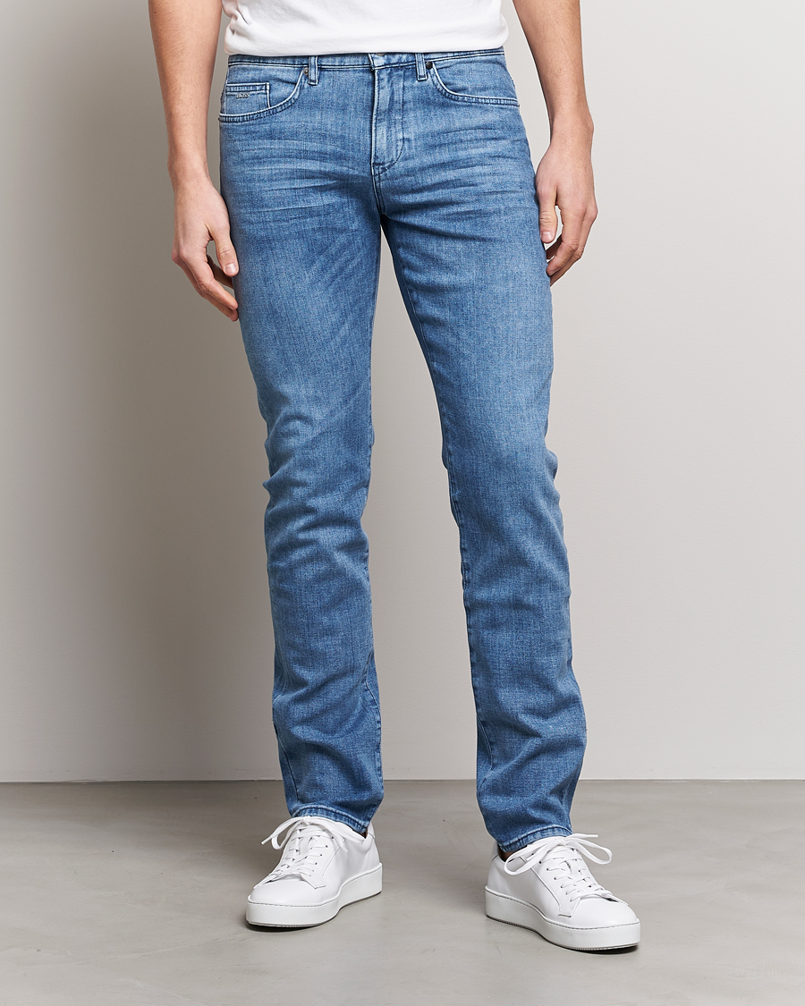 Mies | Slim fit | BOSS BLACK | Delaware3 Jeans Medium Blue