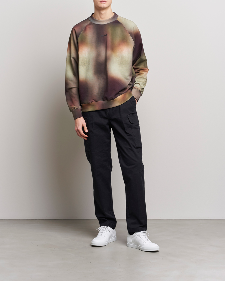 Mies | Puserot | HUGO | Dopiapo Camo Crew Neck Sweatshirt Multi