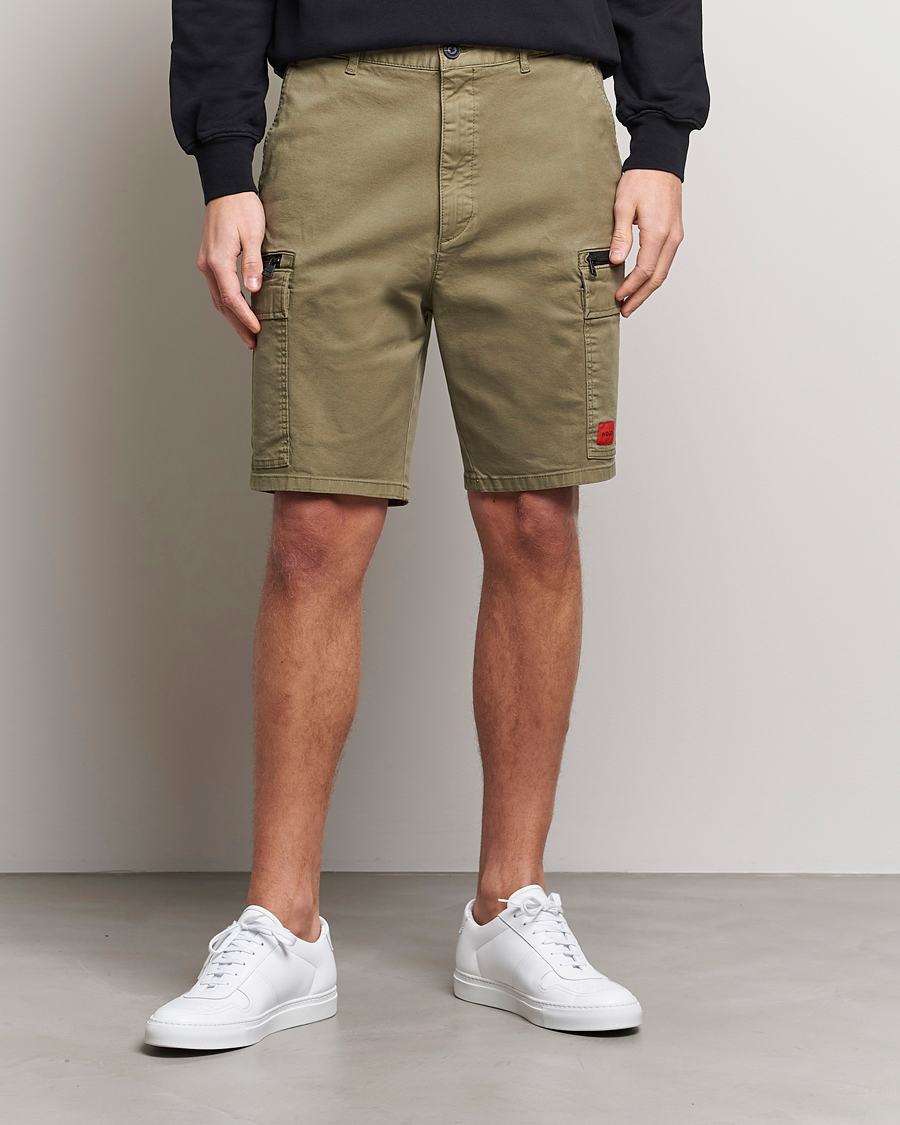 Mies | Shortsit | HUGO | Johny Cargo Shorts Open Green