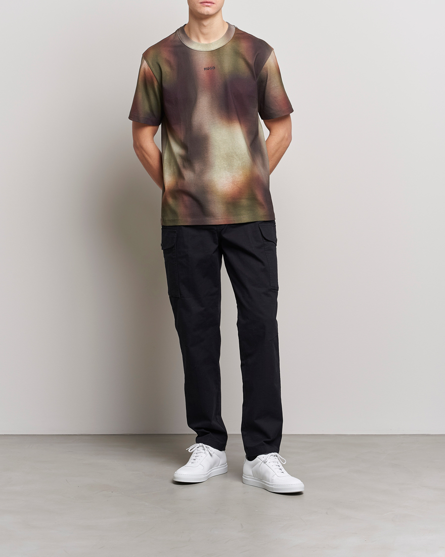 Mies | T-paidat | HUGO | Diobo Logo Crew Neck T-Shirt Multi