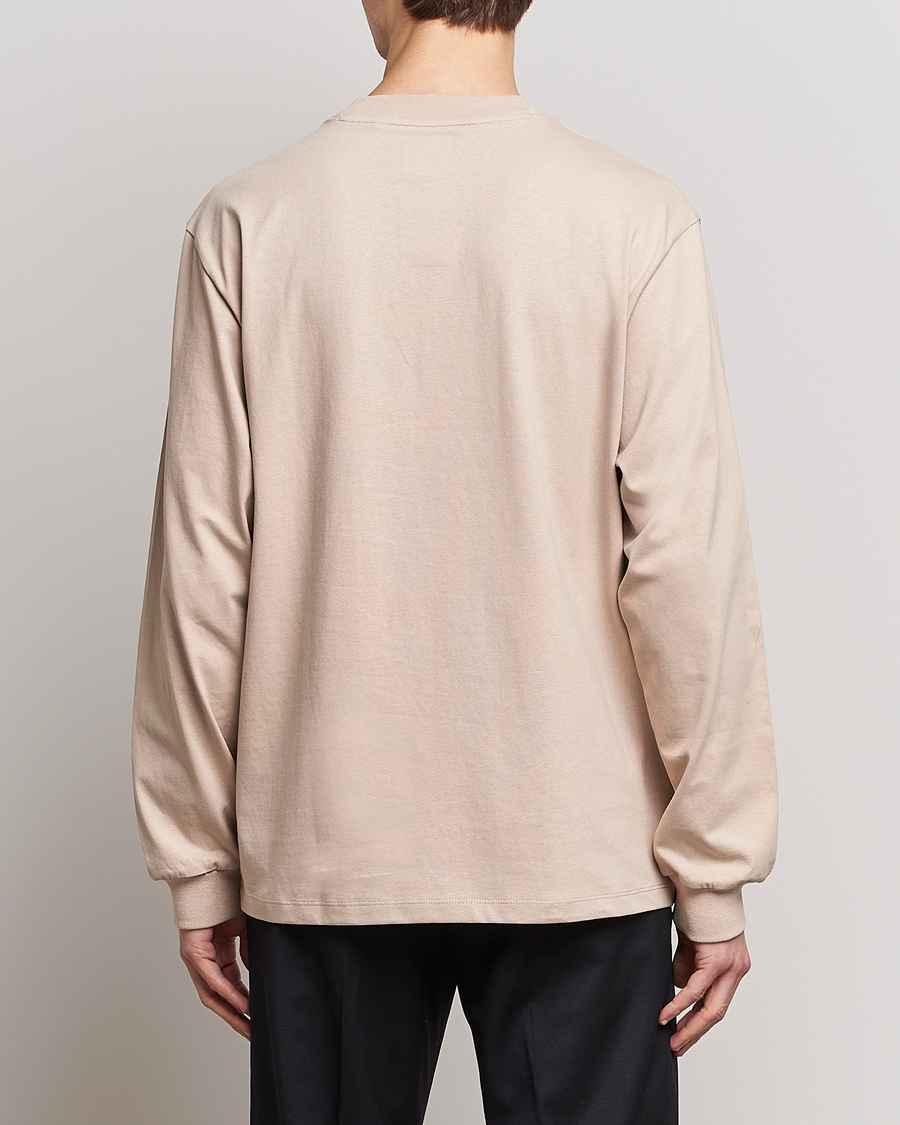 Mies | Puserot | HUGO | Dotopaxi Logo Crew Neck Sweatshirt Light Beige