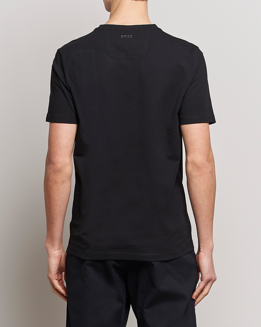 Mies | T-paidat | BOSS GREEN | Circle Logo Crew Neck T-Shirt Black