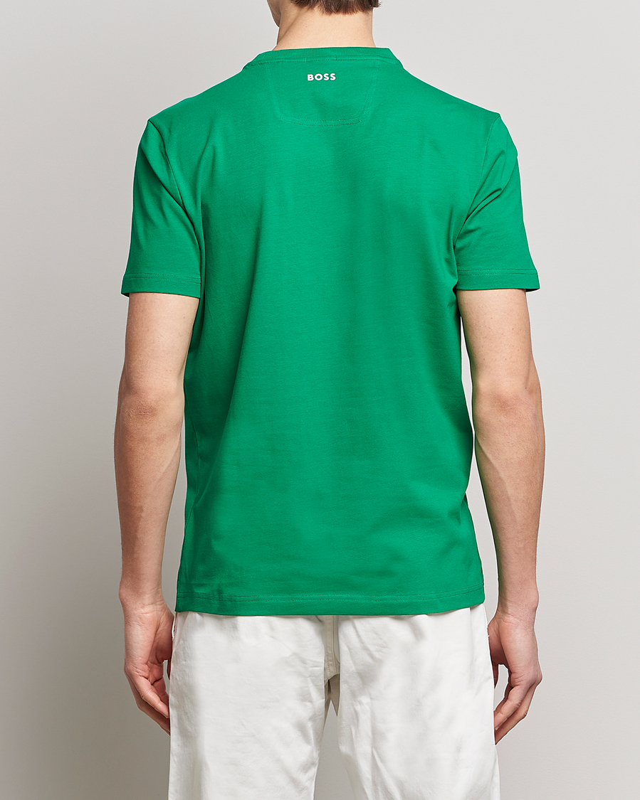 Mies | T-paidat | BOSS GREEN | Circle Logo Crew Neck T-Shirt Open Green
