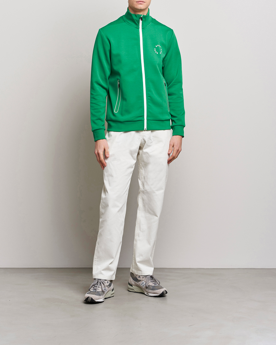 Mies | Puserot | BOSS GREEN | Skaz Full-Zip Open Green