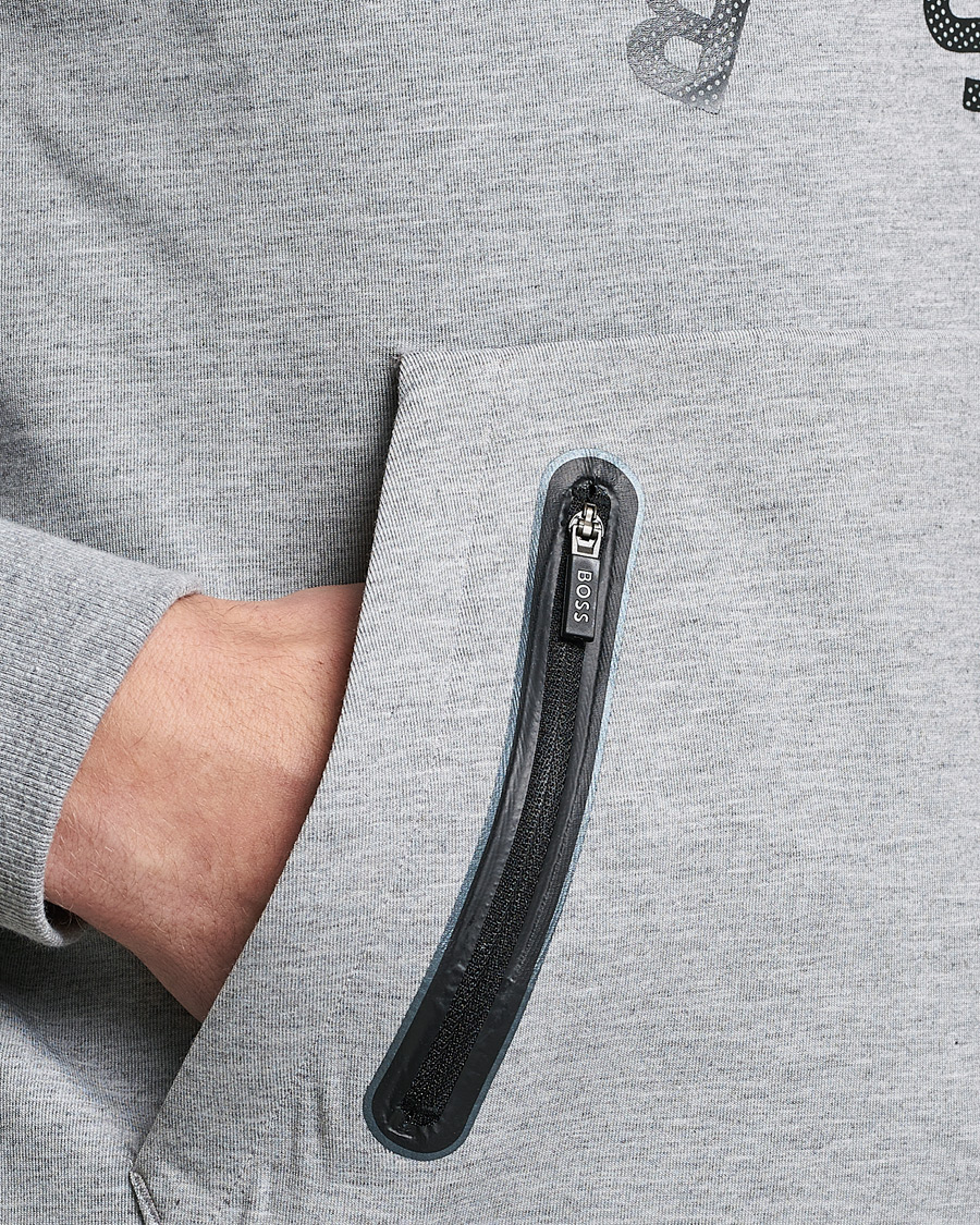 Mies | Puserot | BOSS GREEN | Soody Hoodie Light Grey