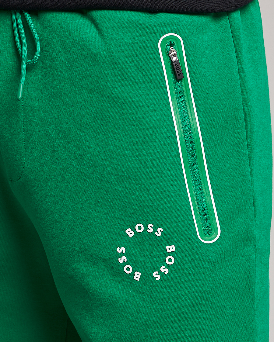 Mies | Shortsit | BOSS GREEN | Headlo Sweatshorts Open Green