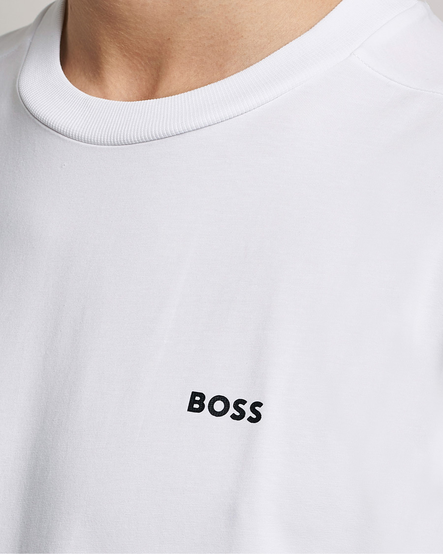 Mies | T-paidat | BOSS GREEN | Logo Crew Neck T-Shirt White