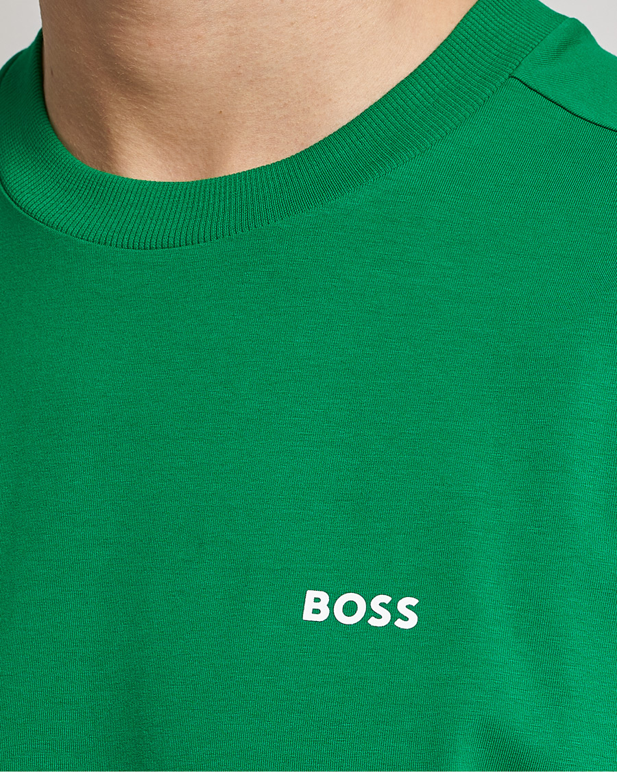 Mies | T-paidat | BOSS GREEN | Logo Crew Neck T-Shirt Open Green