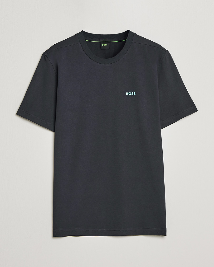 Mies | T-paidat | BOSS GREEN | Logo Crew Neck T-Shirt Dark Blue