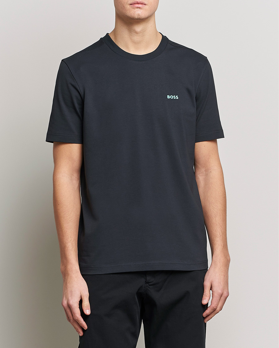 Mies | BOSS GREEN | BOSS GREEN | Logo Crew Neck T-Shirt Dark Blue