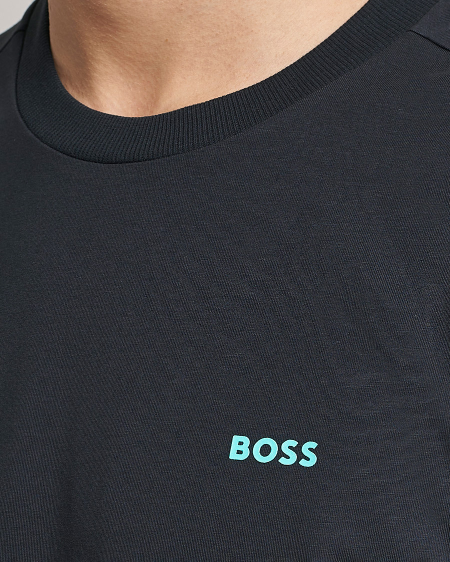 Mies | T-paidat | BOSS GREEN | Logo Crew Neck T-Shirt Dark Blue