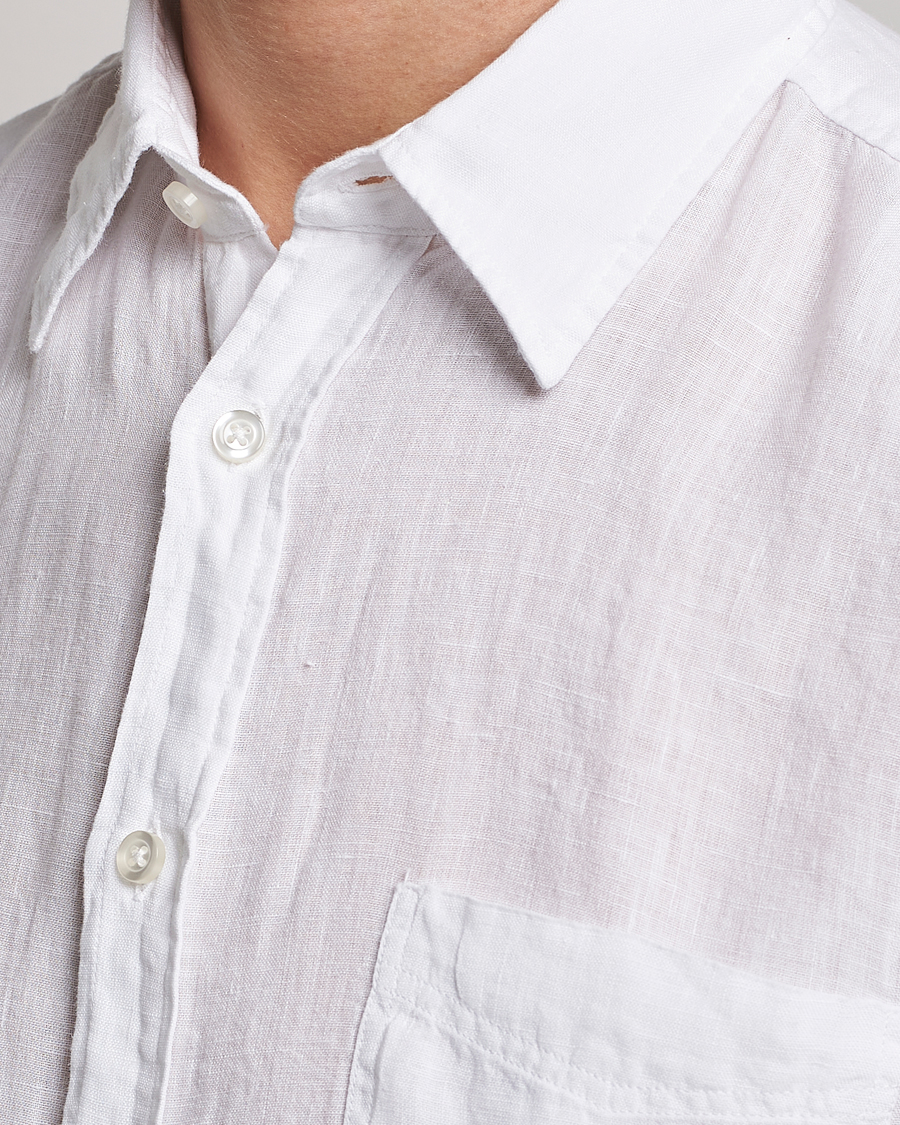 Mies | Kauluspaidat | BOSS ORANGE | Relegant Linen Shirt White