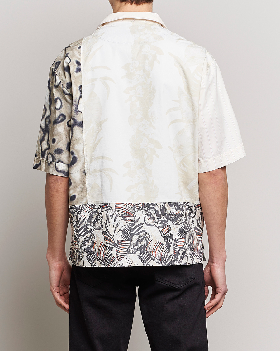 Mies | Kauluspaidat | BOSS ORANGE | Lapis Resort Collar Printed Short Sleeve Shirt Bei