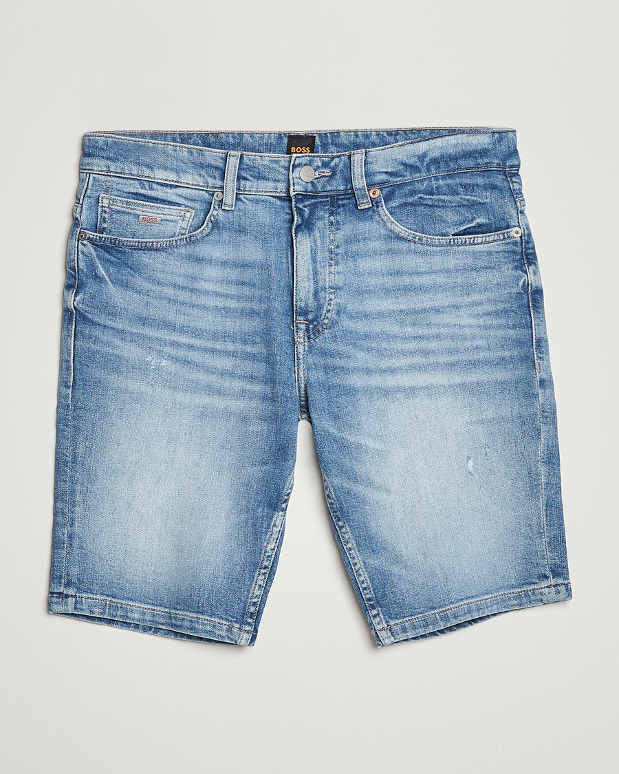 Mies | Shortsit | BOSS ORANGE | Delaware Denim Shorts Light Blue