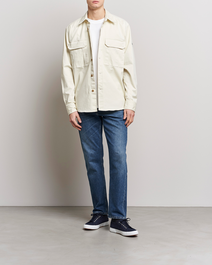 Mies | Kauluspaidat | BOSS ORANGE | Lisel Pocket Overshirt Light Beige