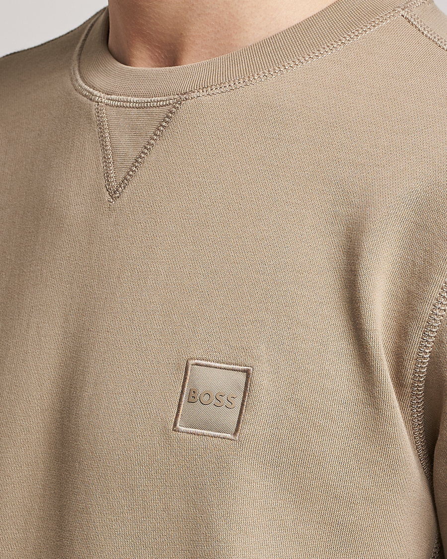 Mies | Puserot | BOSS ORANGE | Westart Logo Sweatshirt Medium Beige