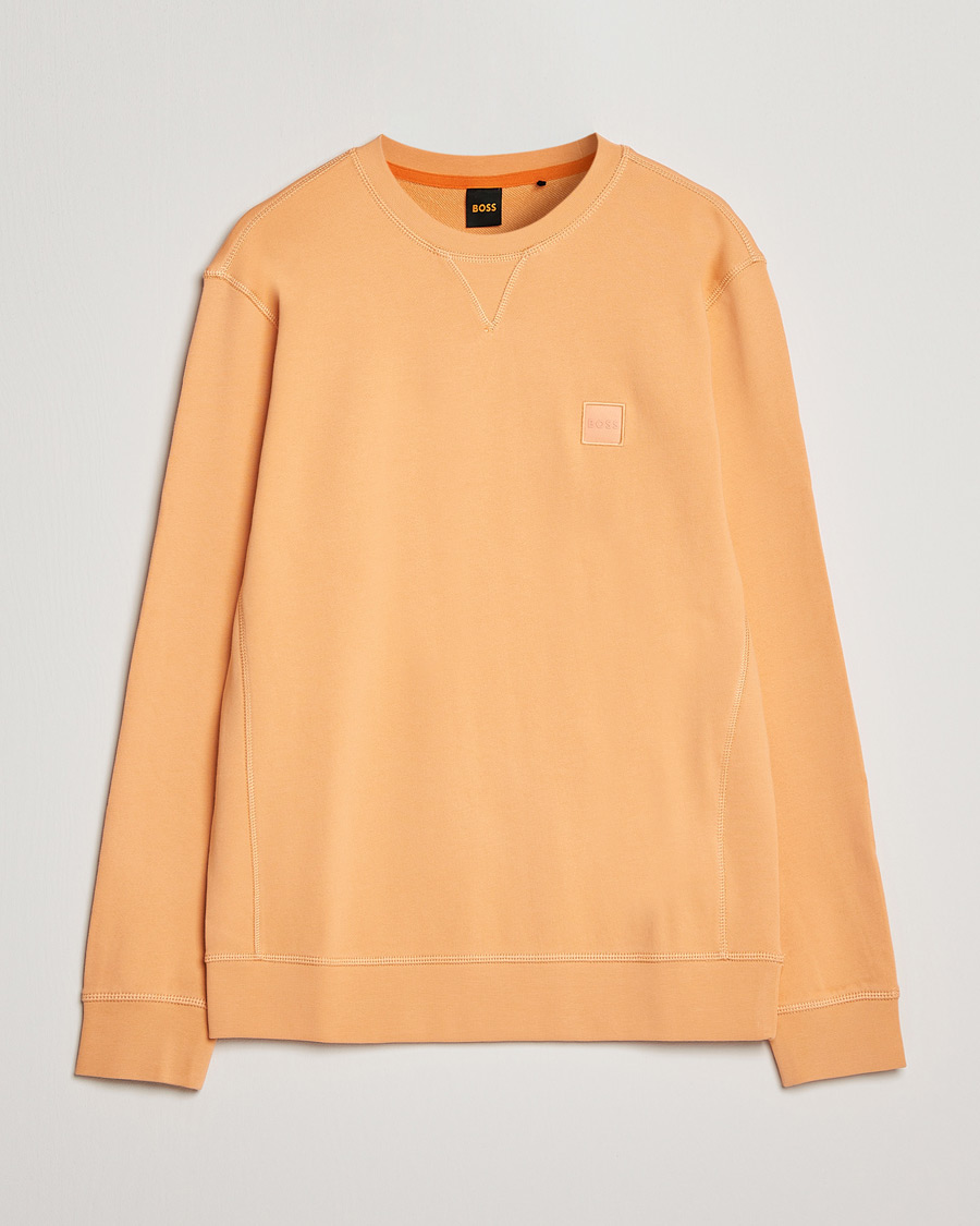 Mies | Puserot | BOSS ORANGE | Westart Logo Sweatshirt Pastel Orange