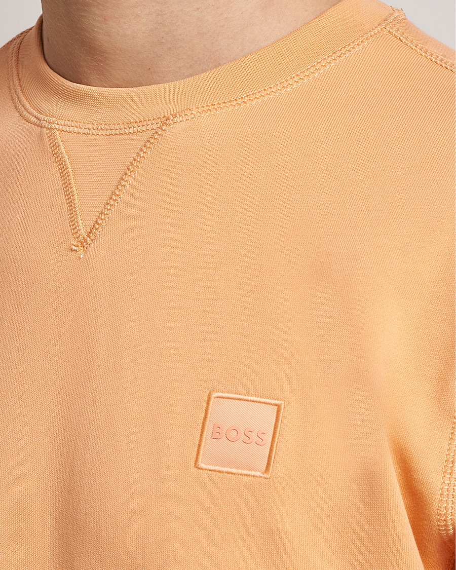 Mies | Puserot | BOSS ORANGE | Westart Logo Sweatshirt Pastel Orange