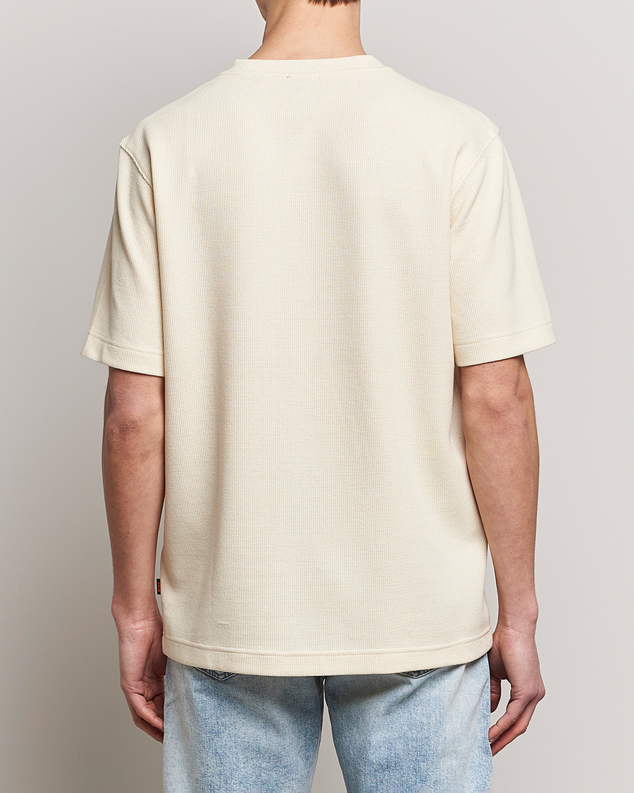 Mies | T-paidat | BOSS ORANGE | Tempesto Knitted Crew Neck T-Shirt Light Beige