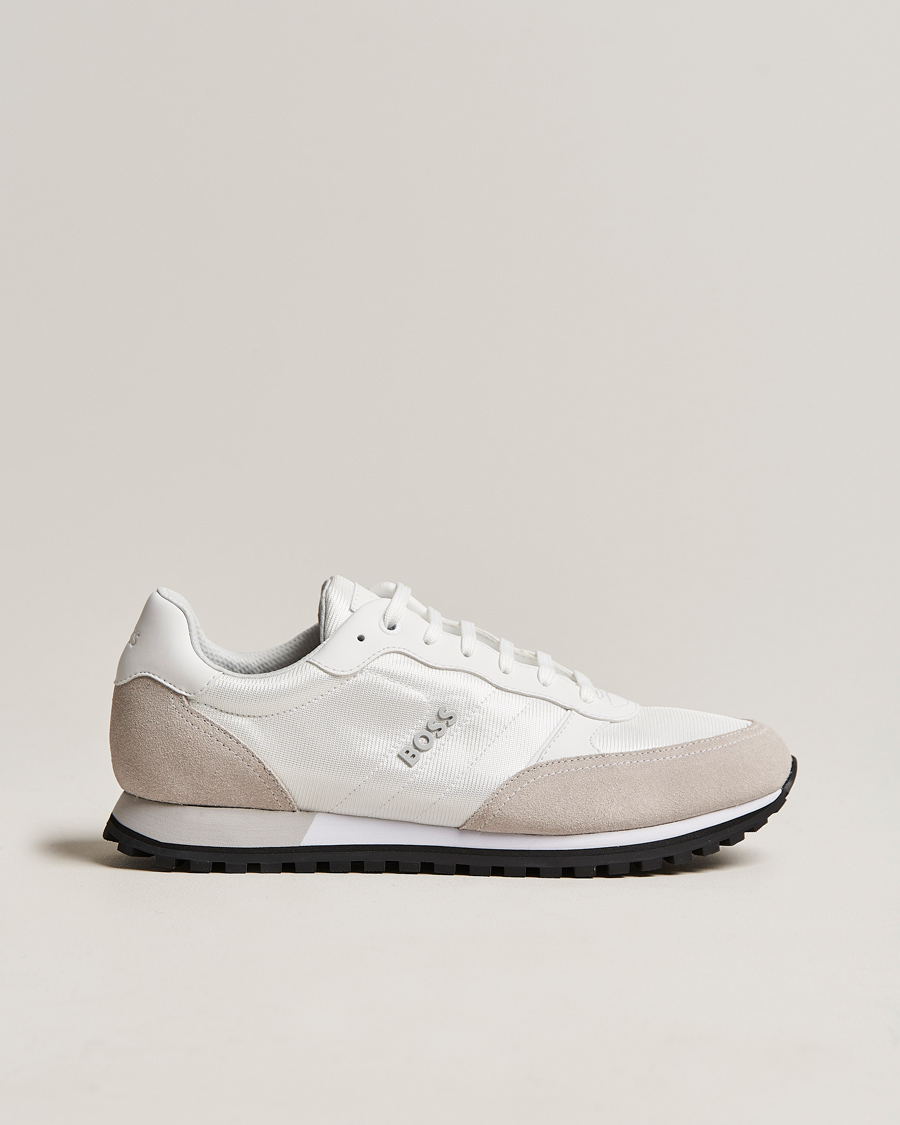 Mies | Parkour Running Sneaker White | BOSS BLACK | Parkour Running Sneaker White