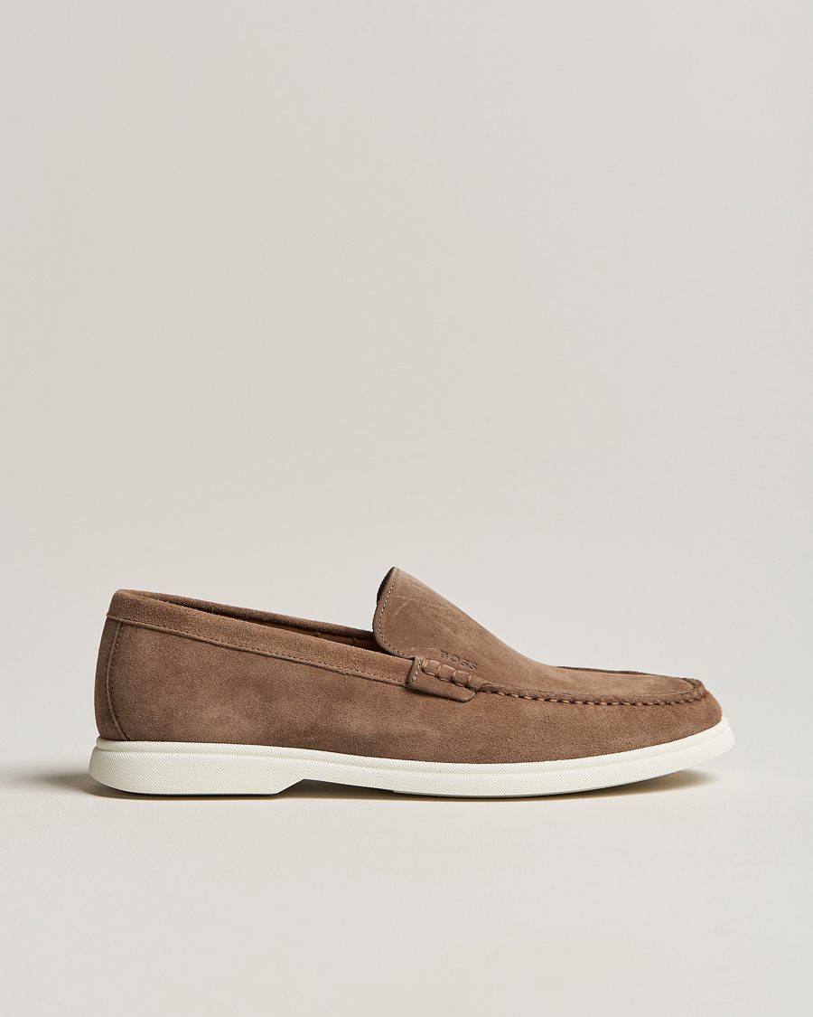 Mies | Sienne Suede Loafer Medium Beige | BOSS BLACK | Sienne Suede Loafer Medium Beige