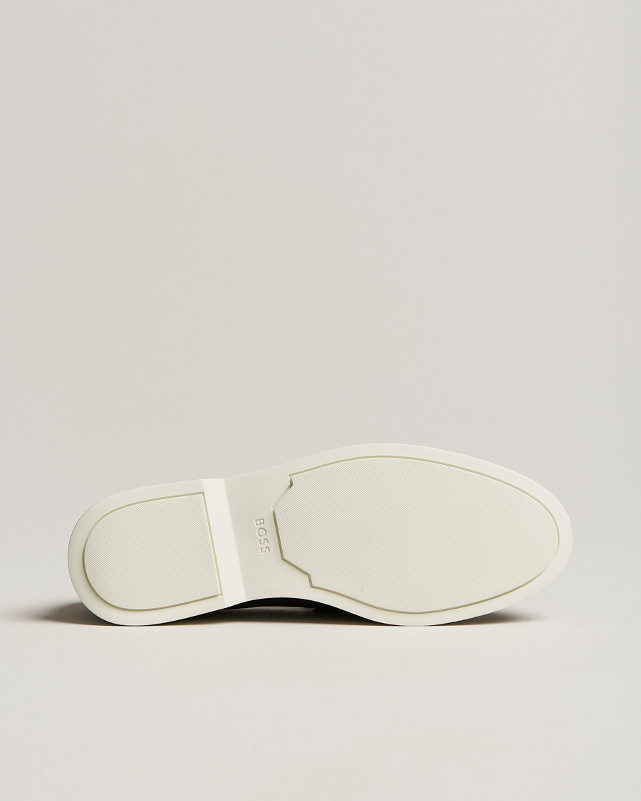 Mies | Sienne Suede Loafer Dark Blue | BOSS BLACK | Sienne Suede Loafer Dark Blue