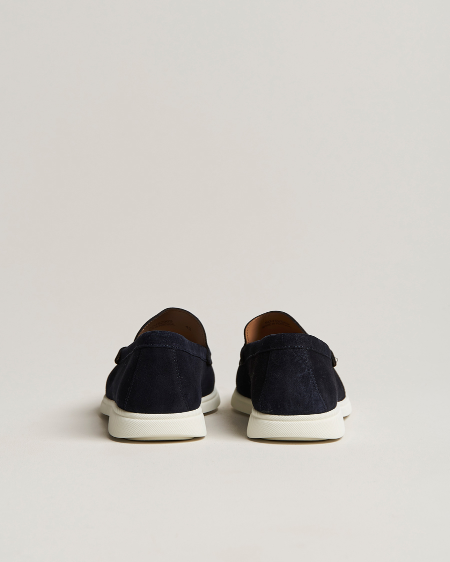 Mies | Sienne Suede Loafer Dark Blue | BOSS BLACK | Sienne Suede Loafer Dark Blue