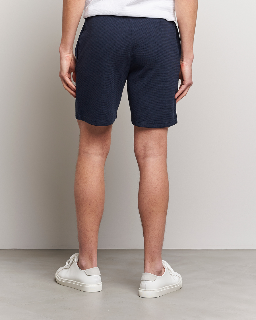 Mies | Shortsit | BOSS BLACK | Waffle Logo Shorts Dark Blue