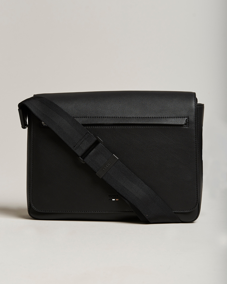 Mies | Ray Messenger Bag Black | BOSS BLACK | Ray Messenger Bag Black