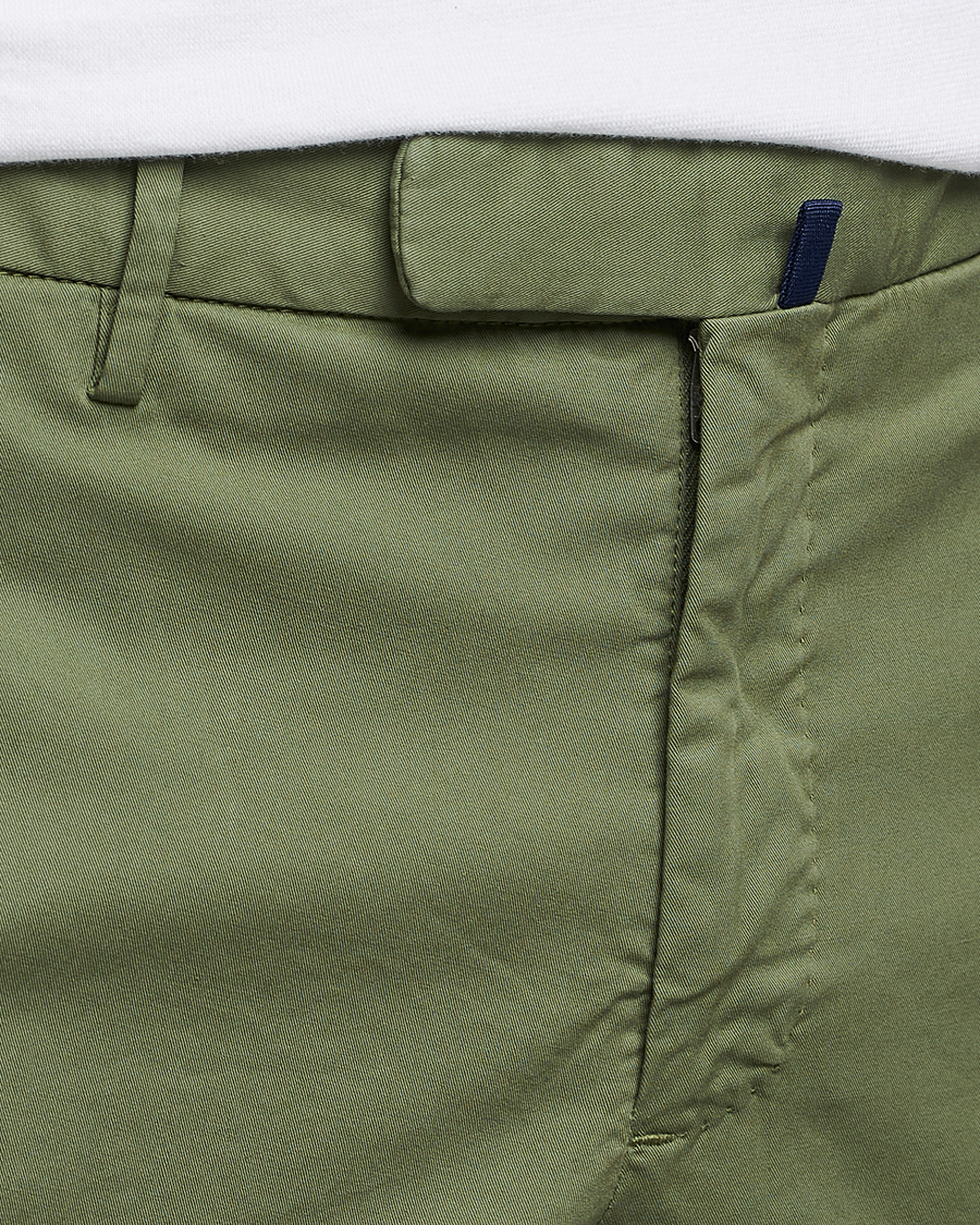 Mies | Housut | Incotex | Slim Fit Comfort Chinos Olive