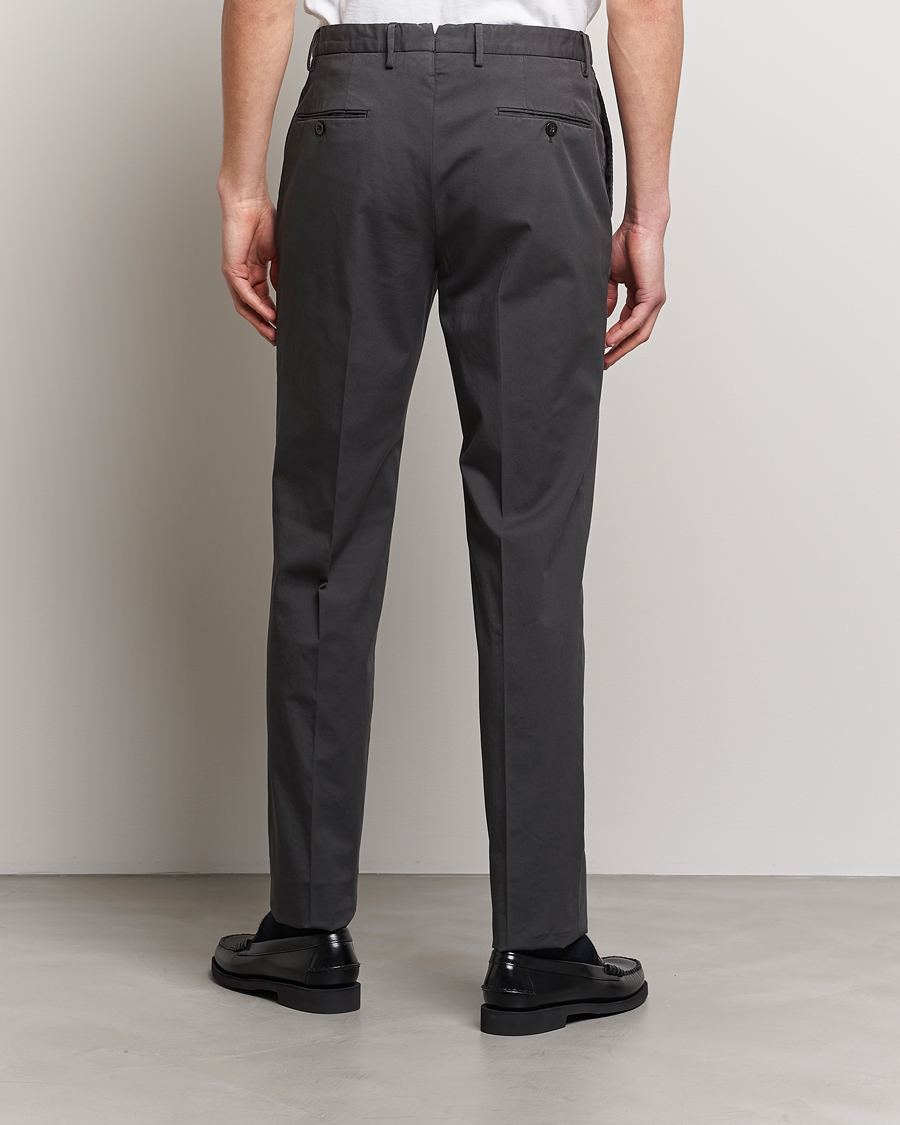 Mies | Housut | Incotex | Regular Fit Comfort Chinos Charcoal