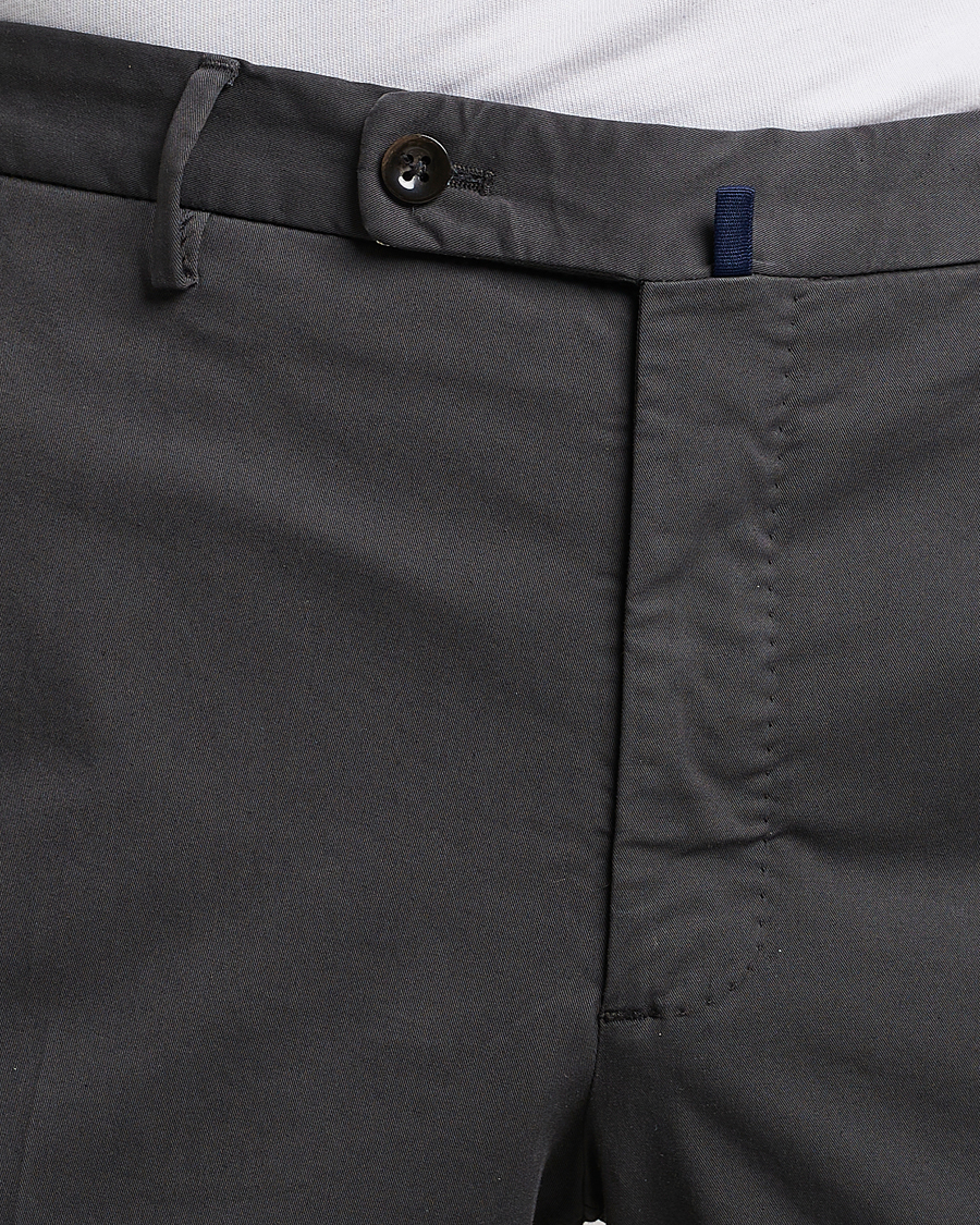 Mies | Housut | Incotex | Regular Fit Comfort Chinos Charcoal
